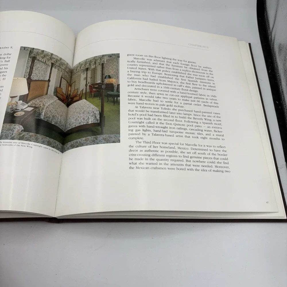 The Beverly Hills Wilshire Its Life & Times Horace Sutton 1989 1st Ed HC Vintage